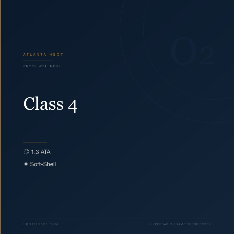 Class 4 hyperbaric chamber