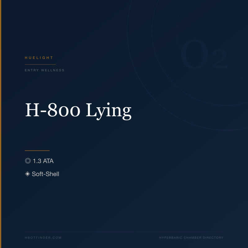 H-800 Lying hyperbaric chamber