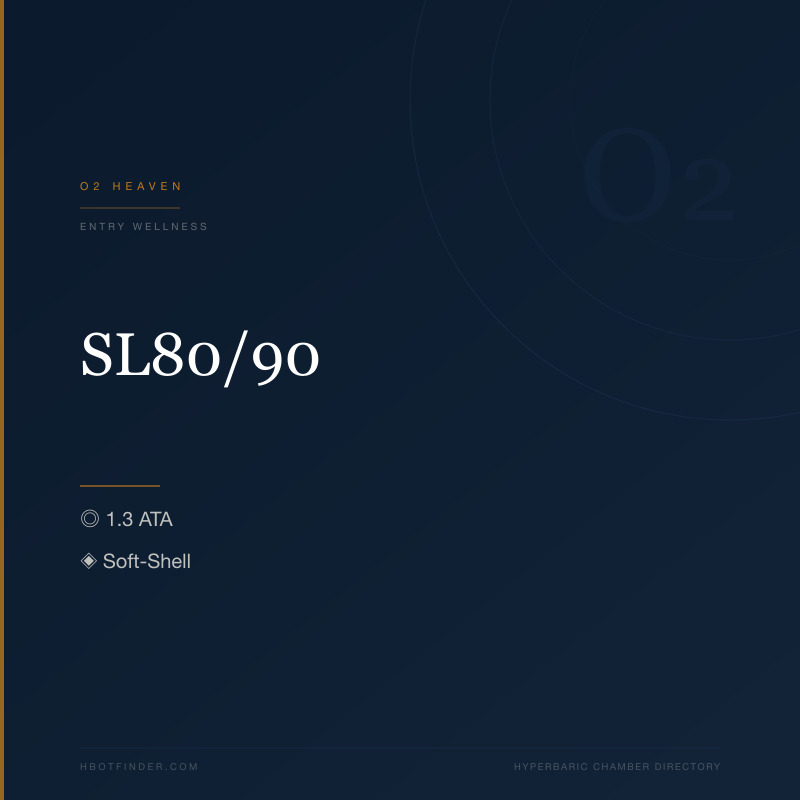 SL80/90 hyperbaric chamber