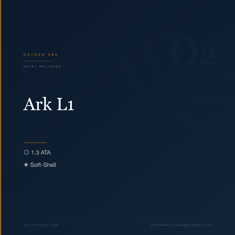 Ark L1 hyperbaric chamber