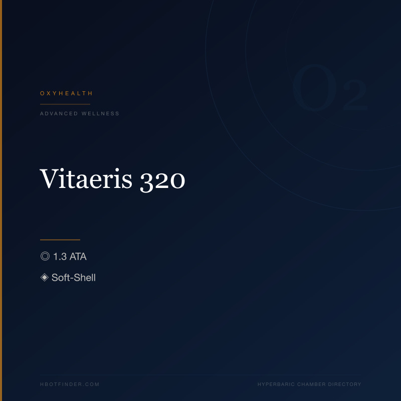 Vitaeris 320 hyperbaric chamber