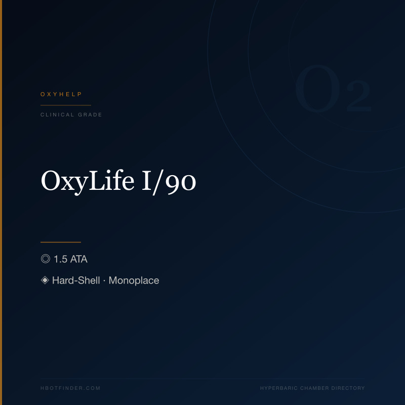 OxyLife I/90 hyperbaric chamber