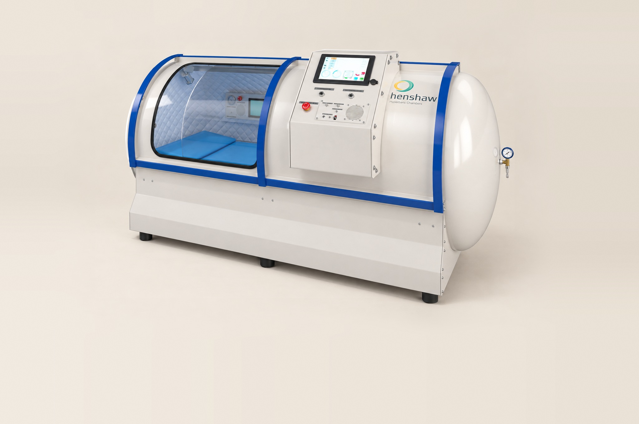 Henshaw Monoplace hyperbaric chamber