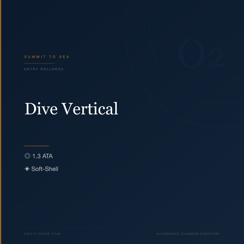 Dive Vertical hyperbaric chamber