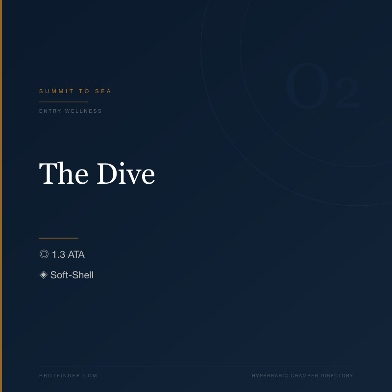 The Dive hyperbaric chamber